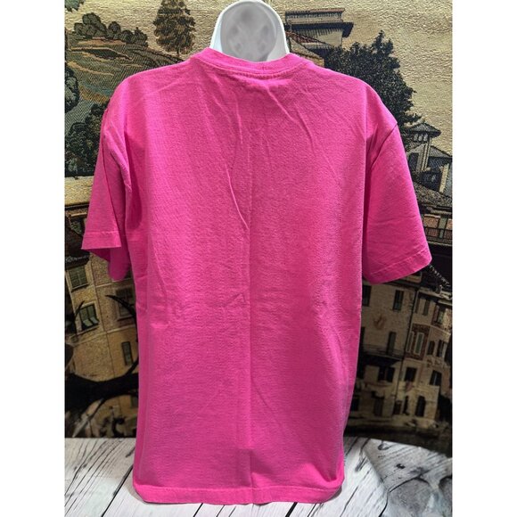 Disney Women's Minnie Mouse Florida Embroidered Graphic Pink T-Shirt - Picture 12 of 15